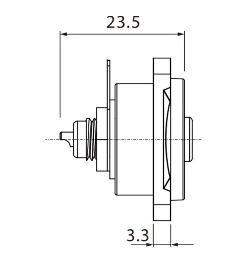 Gniazdo typu RCA Roxtone RF2D-B-R | AVstore.pl