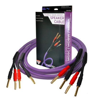Kable głośnikowe 2x4mm2 MDSC4040 Melodika 4m