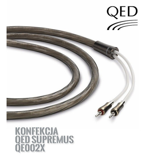 Kabel głośnikowy konfekcja QED SUPREMUS QE0006 - 5m