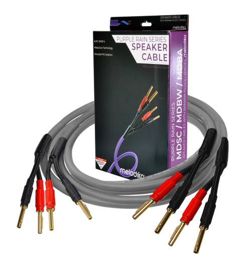 Kable głośnikowe 2x1,5mm2 - Melodika MDSC1560G - 6m