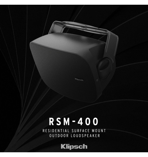 Klipsch RSM-400 - Szerokopasmowe głośniki zewnętrzne / wewnętrzne IPX5 (para)