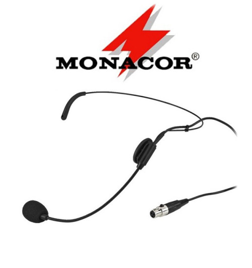Mikrofon nagłowny MONACOR HSE-72