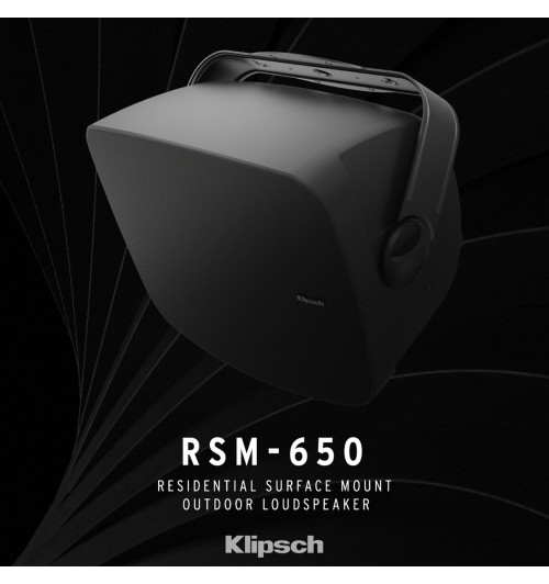 Klipsch RSM-650 - Szerokopasmowe głośniki zewnętrzne / wewnętrzne IPX5 (para)