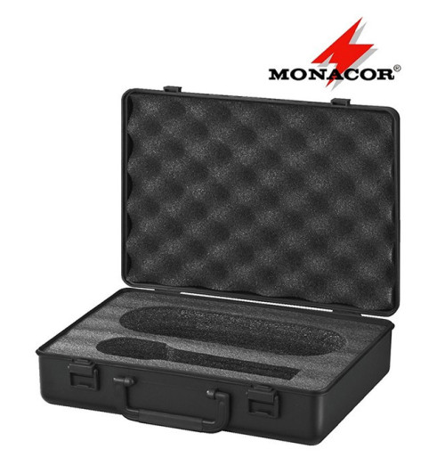 Walizka na mikrofon doręczny MONACOR MC-1/SW