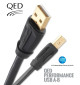 Kabel USB typ A - typ B QED QE6901 - 1.5m