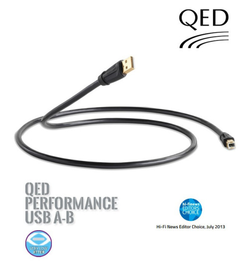 Kabel USB typ A - typ B QED QE6902 - 2m