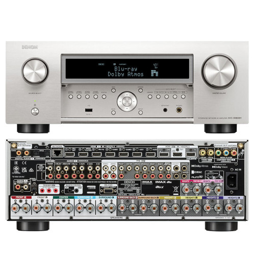 Denon AVC-X6800H - Amplituner kina domowego 11.4 z Dolby Atmos, DTS:X, IMAX Enhanced, Auro 3D i HEOS