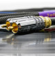 Tellurium Q Black II Turntable RCA - Kabel gramofonowy 2x RCA - 2x RCA z uziemieniem 2m