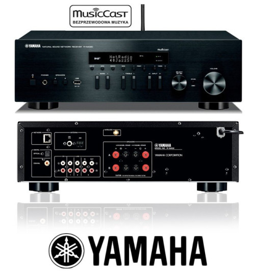 Amplituner stereo Yamaha R-N402D z MusicCast i Spotify!