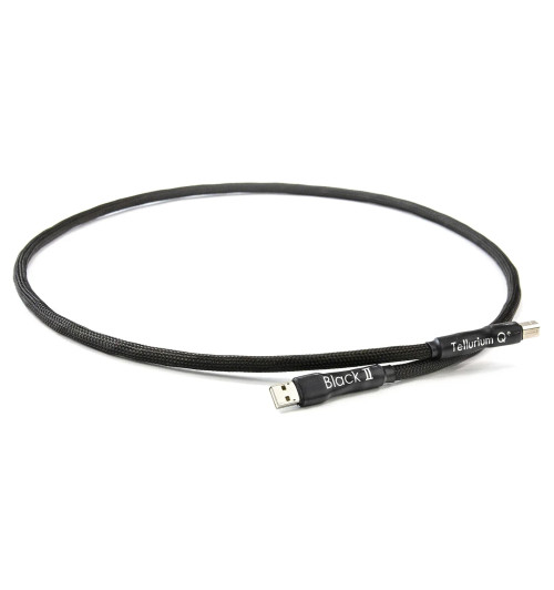 Tellurium Q Black II USB - Profesjonalny kabel USB-A do USB-B