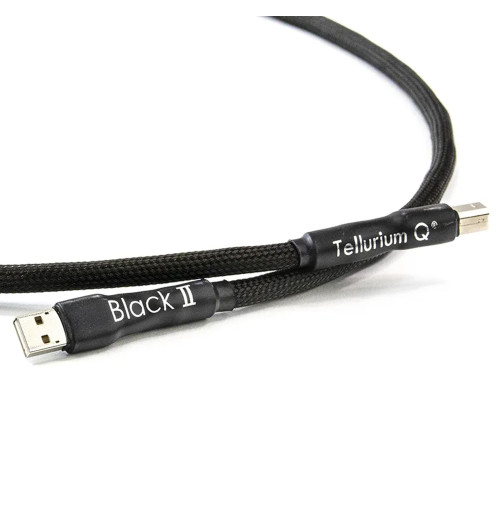 Tellurium Q Black II USB - Profesjonalny kabel USB-A do USB-B