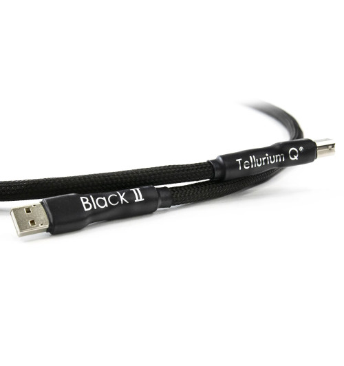 Tellurium Q Black II USB - Profesjonalny kabel USB-A do USB-B