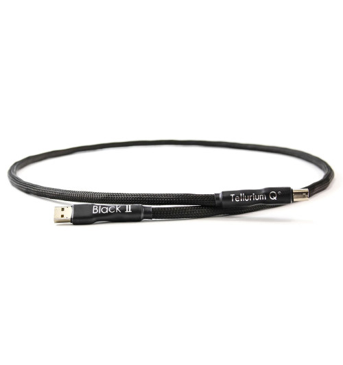 Tellurium Q Black II USB - Profesjonalny kabel USB-A do USB-B