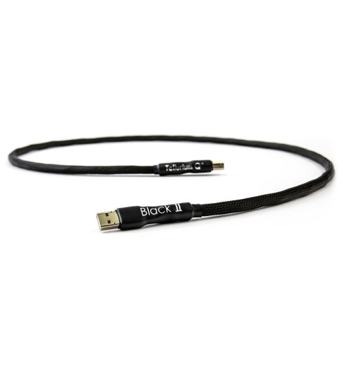 Tellurium Q Black II USB - Profesjonalny kabel USB-A do USB-B