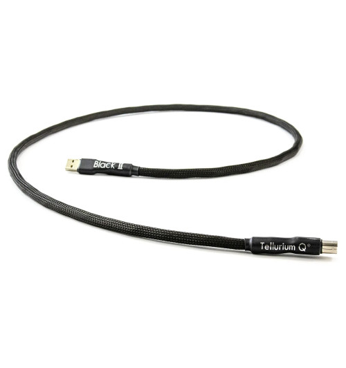 Tellurium Q Black II USB - Profesjonalny kabel USB-A do USB-B