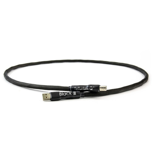 Tellurium Q Black II USB - Profesjonalny kabel USB-A do USB-B