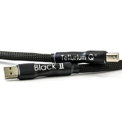 Tellurium Q Black II USB - Profesjonalny kabel USB-A do USB-B