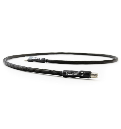 Tellurium Q Black II USB - Profesjonalny kabel USB-A do USB-B
