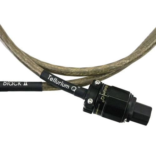 Tellurium Q Black II Power Cable - Profesjonalny kabel zasilający Schuko - IEC