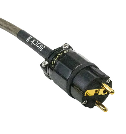 Tellurium Q Black II Power Cable - Profesjonalny kabel zasilający Schuko - IEC