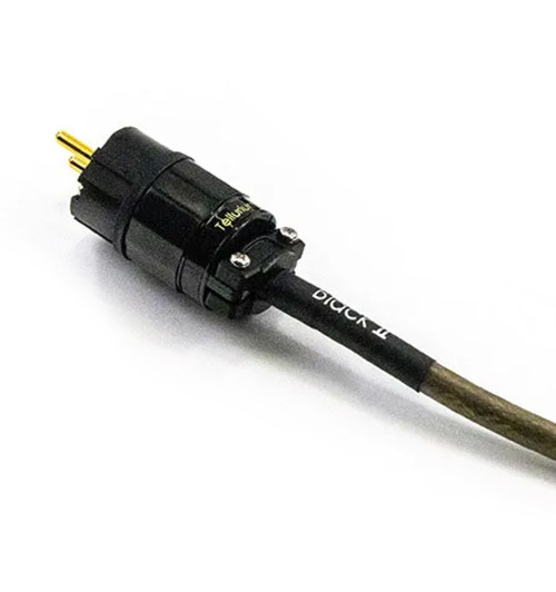 Tellurium Q Black II Power Cable - Profesjonalny kabel zasilający Schuko - IEC