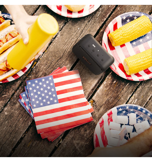 Klipsch Austin - Przenośny wodoodporny głośnik Bluetooth 5.3