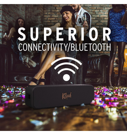 Klipsch Detroit - Przenośny wodoodporny głośnik bezprzewodowy Bluetooth 5.3