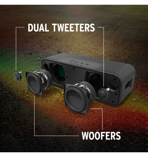 Klipsch Detroit - Przenośny wodoodporny głośnik bezprzewodowy Bluetooth 5.3