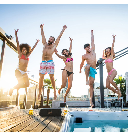 Klipsch Detroit - Przenośny wodoodporny głośnik bezprzewodowy Bluetooth 5.3