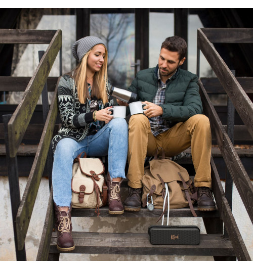 Klipsch Detroit - Przenośny wodoodporny głośnik bezprzewodowy Bluetooth 5.3