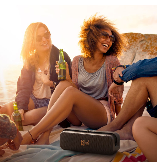 Klipsch Detroit - Przenośny wodoodporny głośnik bezprzewodowy Bluetooth 5.3