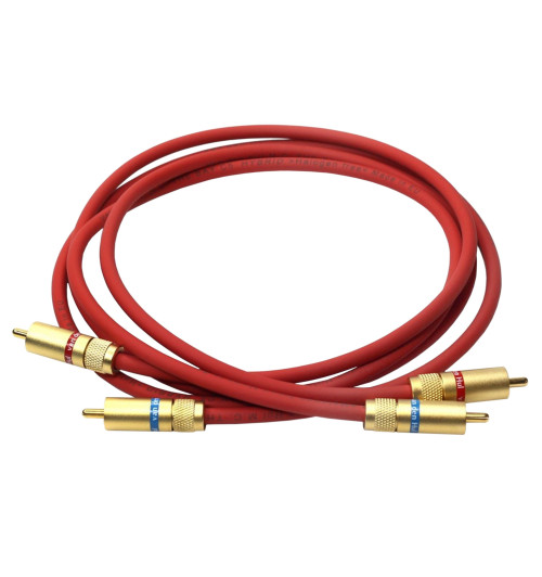 Van den Hul The Bay C5 Hybrid - Kabel koncentryczny interkonekt audio 2 RCA - 2 RCA (Cinch)