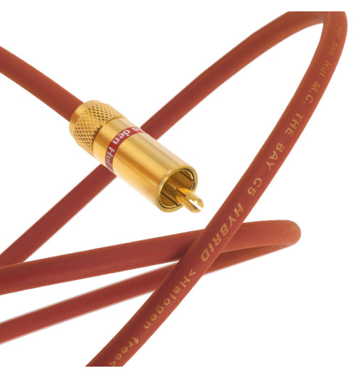 Van den Hul The Bay C5 Hybrid - Kabel koncentryczny interkonekt audio 2 RCA - 2 RCA (Cinch)