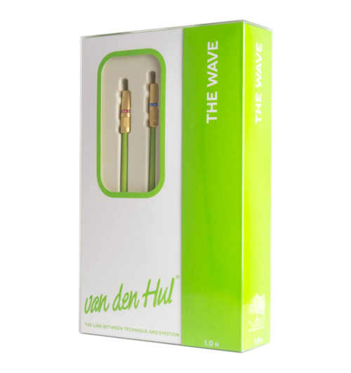 Van den Hul The Wave - Kabel koncentryczny interkonekt audio 2 RCA - 2 RCA (Cinch)