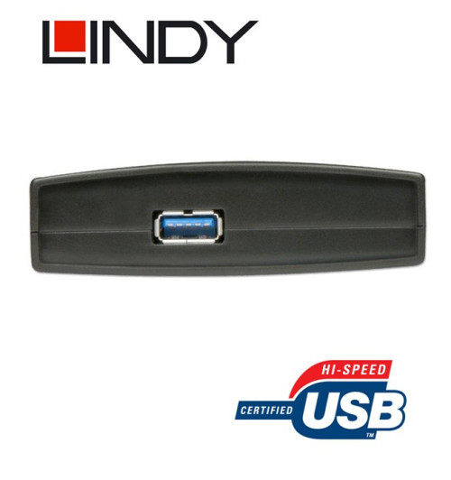 Lindy 43141 - 2-portowy przełącznik (switch) USB 3.0