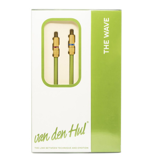 Van den Hul The Wave - Kabel koncentryczny interkonekt audio 2 RCA - 2 RCA (Cinch)