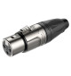 Roxtone RX3F-NT - Wtyk XLR żeński na kabel