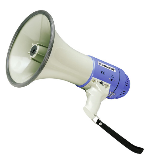 Megafon z wbudowanym mikrofonem Monacor TM-25 | AVstore.pl