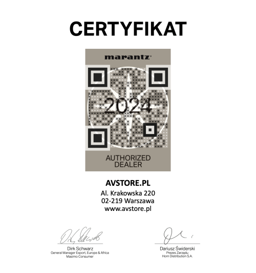 7.2-kanałowy amplituner AV 8K UHD Marantz Cinema 60 DAB | AVstore.pl