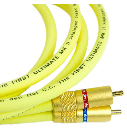 Van den Hul The First Ultimate MK II - Kabel koncentryczny interkonekt audio 2 RCA - 2 RCA (Cinch)