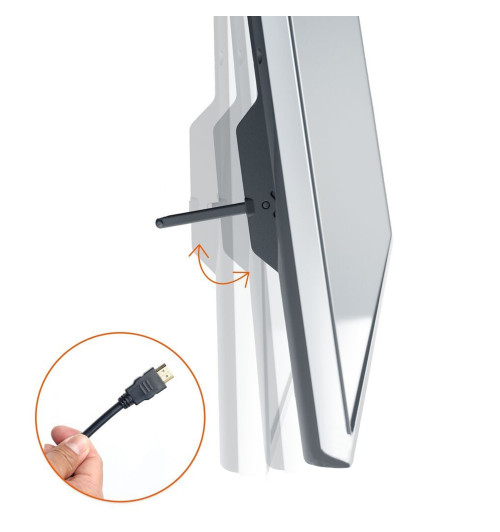 Vogels TVM 3403 - Płaski uchwyt ścienny do telewizorów 32" - 77"