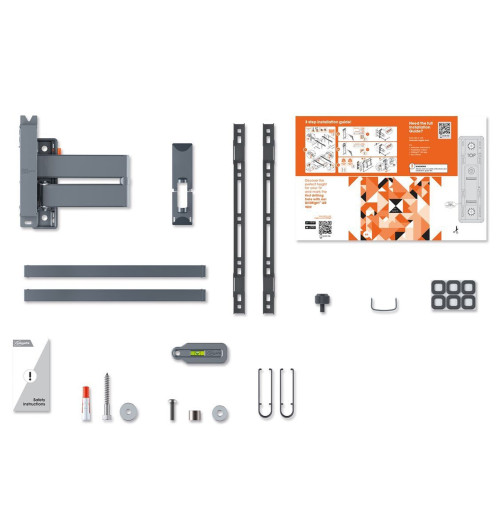 Vogels TVM 3443 - Regulowany uchwyt ścienny do telewizorów 32" - 65"