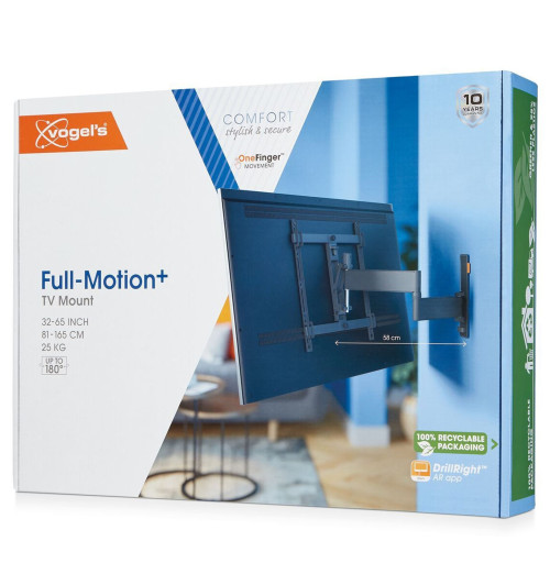 Vogels TVM 3443 - Regulowany uchwyt ścienny do telewizorów 32" - 65"
