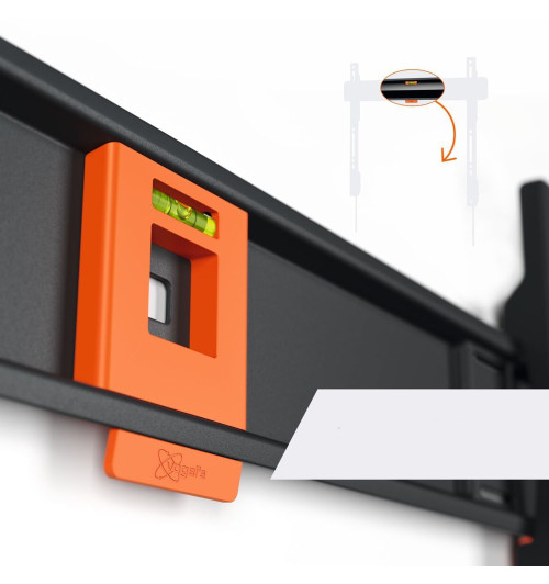 Vogels TVM 3603 - Płaski uchwyt ścienny do telewizorów 40" - 100"