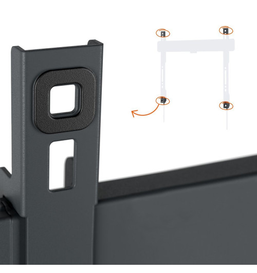 Vogels TVM 3603 - Płaski uchwyt ścienny do telewizorów 40" - 100"