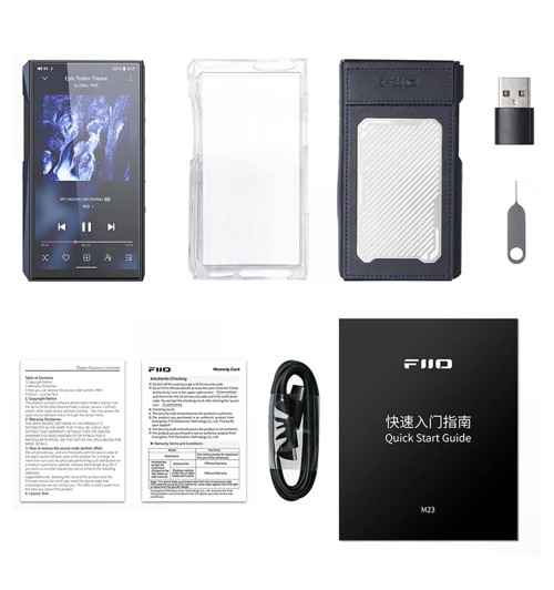 Przenośny odtwarzacz (DAP) 64 GB FiiO M23 | AVstore.pl