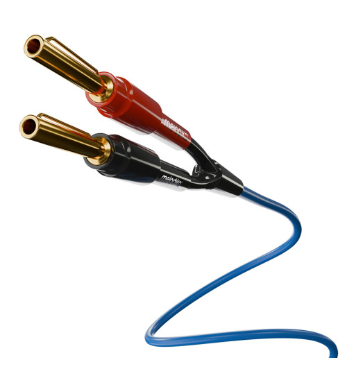 Melodika SBSC40 Sky Blue - Komplet konfekcjonowanych kabli głośnikowych 2x4mm2 OFC 4N z Solid Grip