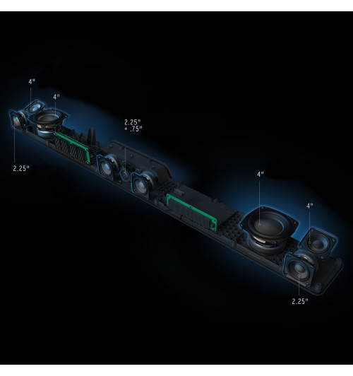 Klipsch Flexus Core 200 - Aktywny soundbar 3.1.2 Dolby Atmos z Bluetooth