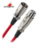 Kabel XLR Monacor MEC-50/RT - 0.7m