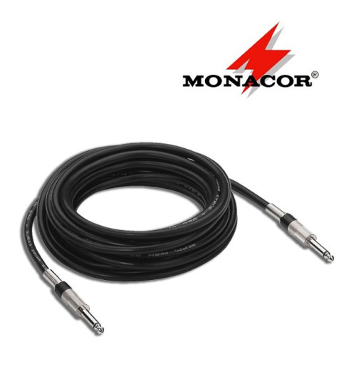 Kabel instrumentalny Jack 6.3 mm Monacor MCC-100/SW - 3m